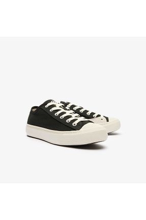 کفش اسنیکر مشکی مردانه بند دار Lacoste - کد 837968413