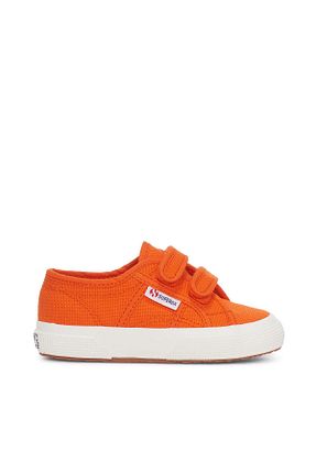 کفش اسنیکر نارنجی بچه گانه پارچه ای Superga - کد 797459371