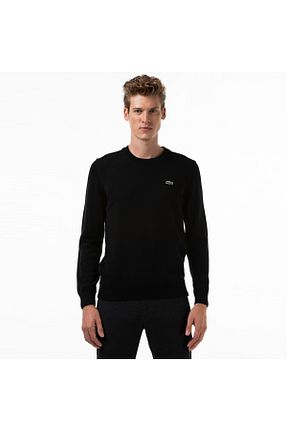 پلیور مشکی مردانه ساده Lacoste - کد 47383912