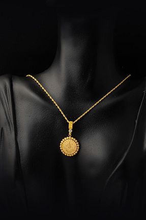 گردنبند طلا زرد زنانه 14 عیار Bilezikci - کد 183126992