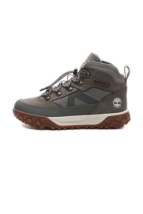 بوت / نیم بوت طوسی بچه گانه پاشنه کوتاه (1 - 4 سانتی متر) Timberland - کد 863674262