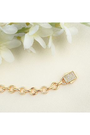 دستبند استیل (فولاد) صورتی زنانه استیل ضد زنگ Kyver - کد 833396220