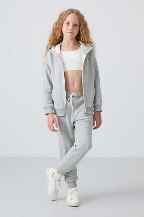 ست گرمکن طوسی بچه گانه پلی استر TOMMY LIFE - کد 852964889