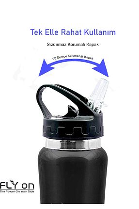 فلاکس مشکی İçecek FLYON - کد 633380647