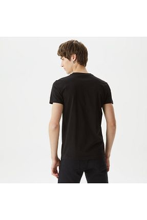 تیشرت مشکی مردانه اسلیم فیت Lacoste - کد 679423244
