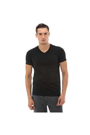 تیشرت مشکی مردانه رگولار Lacoste - کد 6788791