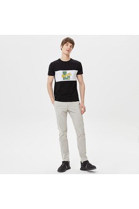 شلوار طوسی مردانه پارچه Lacoste - کد 682799169