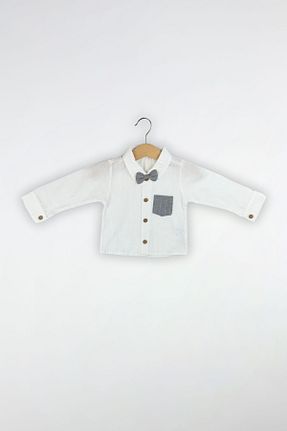 ست نوزادی سفید بچه گانه کتان Globaby - کد 863704994