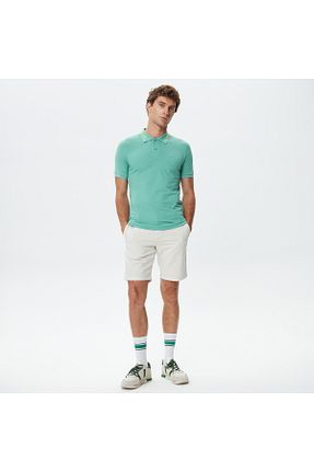 شلوارک و برمودا قهوه ای مردانه اسلیم فیت Lacoste - کد 741430661