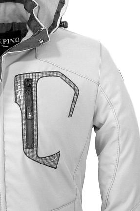 کاپشن طوسی مردانه رگولار Delpino - کد 796076925