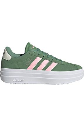 کفش اسنیکر سبز زنانه چرم اصل adidas - کد 857445100