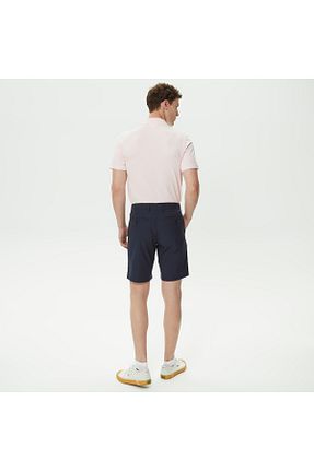 شلوارک و برمودا سرمه ای مردانه اسلیم فیت Lacoste - کد 721767132