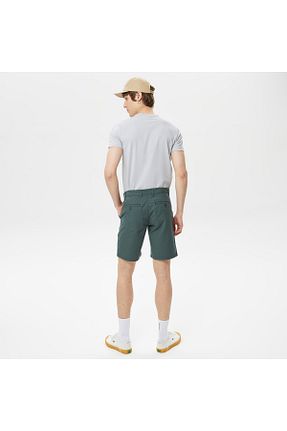 شلوارک و برمودا خاکی مردانه اسلیم فیت Lacoste - کد 721754788