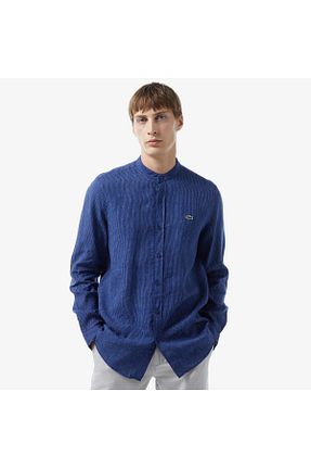 پیراهن سرمه ای مردانه رگولار Lacoste - کد 838637953
