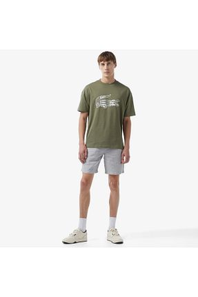 شلوارک و برمودا طوسی مردانه رگولار Lacoste - کد 837975186