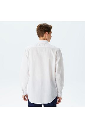 پیراهن سفید مردانه رگولار Lacoste - کد 806265068