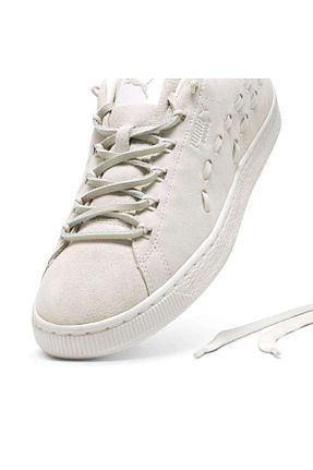 کفش اسنیکر سفید زنانه بند دار Puma - کد 863749310