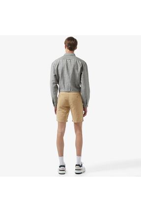 شلوارک و برمودا بژ مردانه رگولار Lacoste - کد 837976924