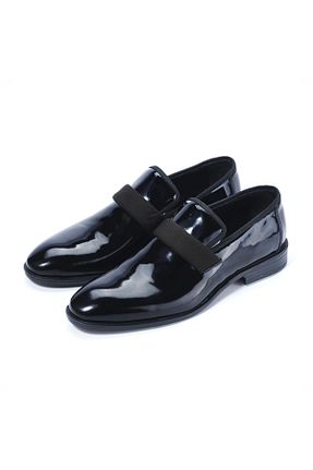 کفش کلاسیک مشکی مردانه چرم لاکی bagcini - کد 835096861