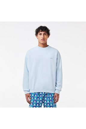 سوئیشرت آبی مردانه ساده Lacoste - کد 837976933