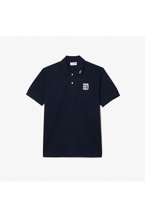 پولوشرت سرمه ای مردانه پنبه ای Lacoste - کد 826063480