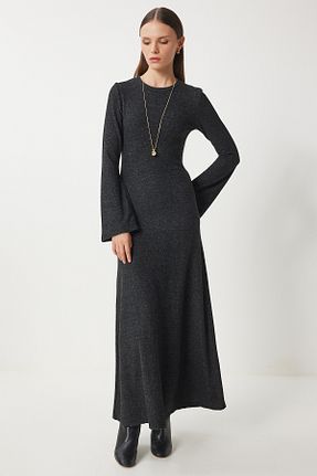لباس طوسی زنانه تریکو Lovelyİstanbul - کد 863756269