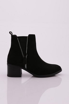 بوت / نیم بوت مشکی زنانه جیر Dgn - کد 358060414