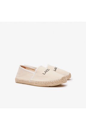 کفش اسپادریل بژ مردانه پارچه ای Lacoste - کد 841358502