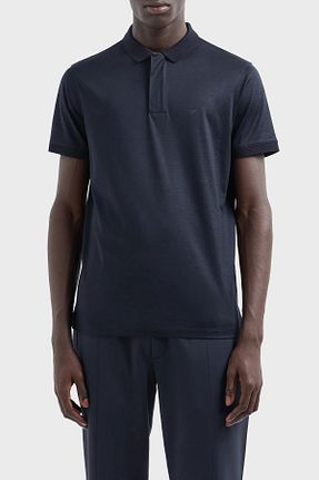 پولوشرت سرمه ای مردانه Liyosel Emporio Armani - کد 863885411