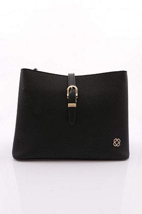 کیف دوشی مشکی زنانه چرم مصنوعی Dgn - کد 730943844