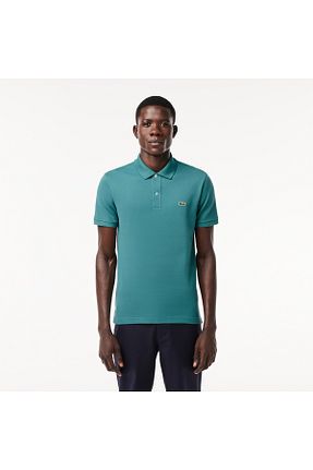 پولوشرت آبی مردانه پنبه ای Lacoste - کد 820263407