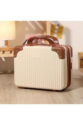 ساک و چمدان بژ زنانه Mika bundle island - کد 863791026