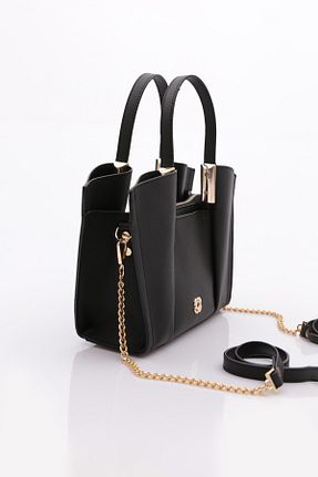 کیف دوشی مشکی زنانه چرم مصنوعی Dgn - کد 759648038