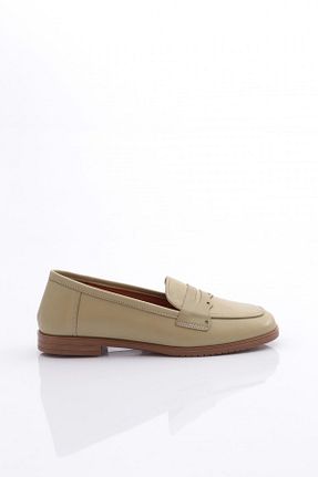 بابت بژ زنانه چرم خالص Dgn - کد 769974998