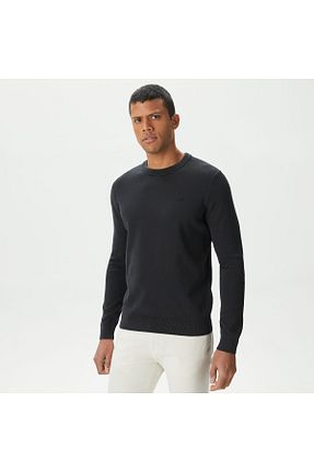 پلیور مشکی مردانه ساده Lacoste - کد 820854601