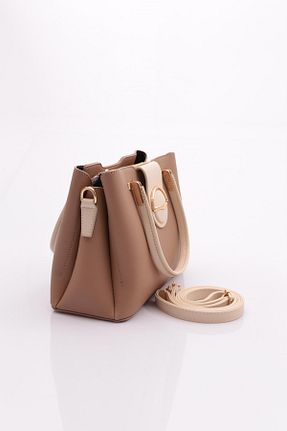 کیف دوشی قهوه ای زنانه چرم مصنوعی Dgn - کد 829946507