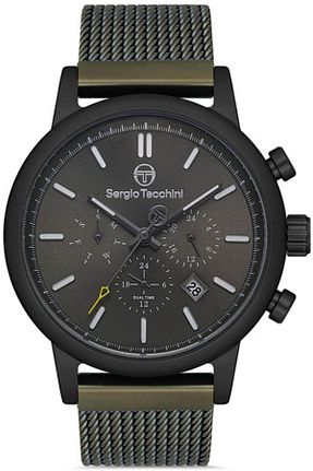 ساعت مچی مشکی مردانه 44 میلی متر Sergio Tacchini - کد 245626137