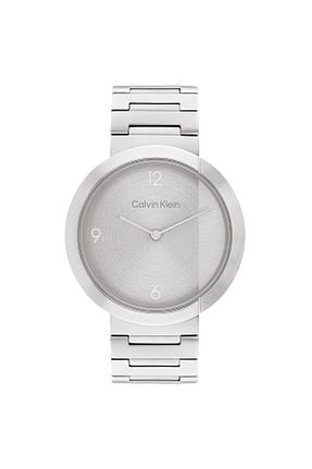 ساعت مچی متالیک زنانه 38 میلی متر Calvin Klein - کد 739321461