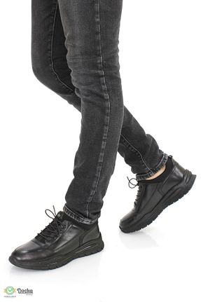 کفش کژوال قهوه ای مردانه چرم خالص Pierre Cardin - کد 863893314