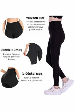 ساق شلواری مشکی زنانه بافتنی DynamicLeggings - کد 808199351