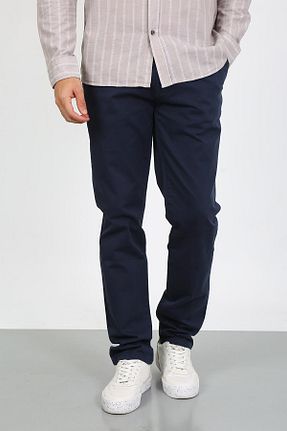 شلوار سرمه ای مردانه پنبه - الاستین Twister Jeans - کد 863924081