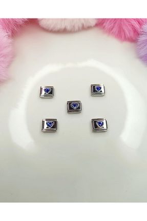 دستبند استیل (فولاد) آبی زنانه استیل ضد زنگ ilvesa shop - کد 863917870