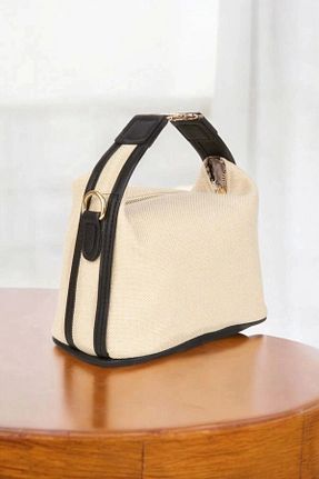 کیف دوشی مشکی زنانه پارچه ای Glemix - کد 845914242