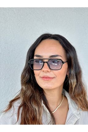 عینک آفتابی آبی زنانه UV400 BRILLIAEYEWEAR - کد 864015858