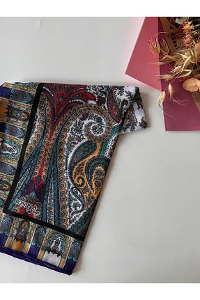 روسری بنفش پنبه ای Bonjela - کد 864093352