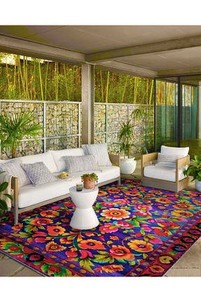 فرش رنگی قابل شستشو Rugs Modern Halı - کد 864096618