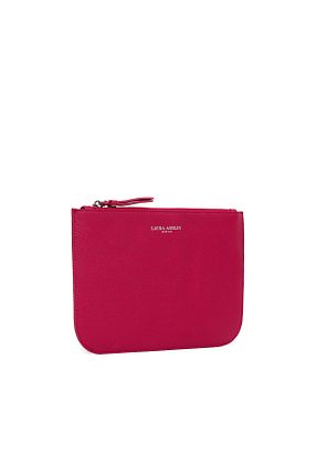 کیف پورتفوی و کلاچ صورتی زنانه چرم مصنوعی Laura Ashley - کد 864116909