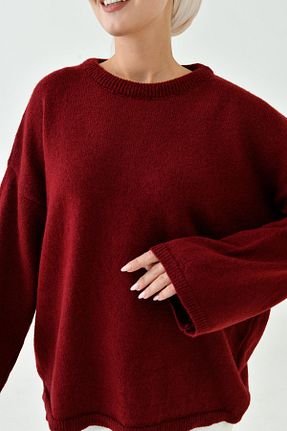 پلیور حجاب زرشکی زنانه اکریلیک WOMAN VISION - کد 864345870