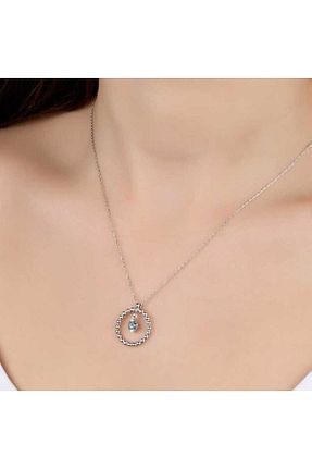 گردنبند نقره رنگی زنانه 925 عیار Findit - کد 858478700