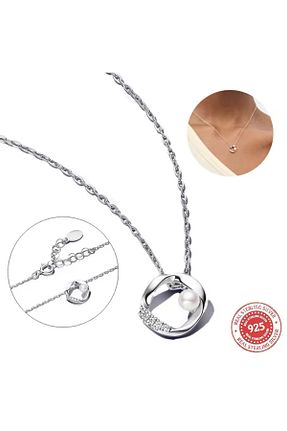 گردنبند نقره زنانه 925 عیار POSEİDONS JEWELLERY - کد 864131898